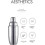 Set shaker mini cocktail, inox passoire alvéolée 5