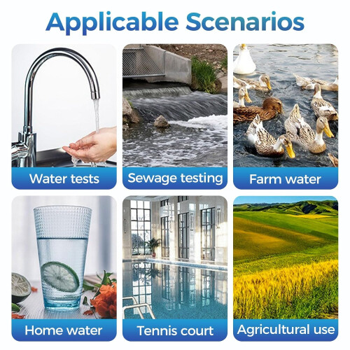Testeur TDS numérique eau potable, 3-en-1 1