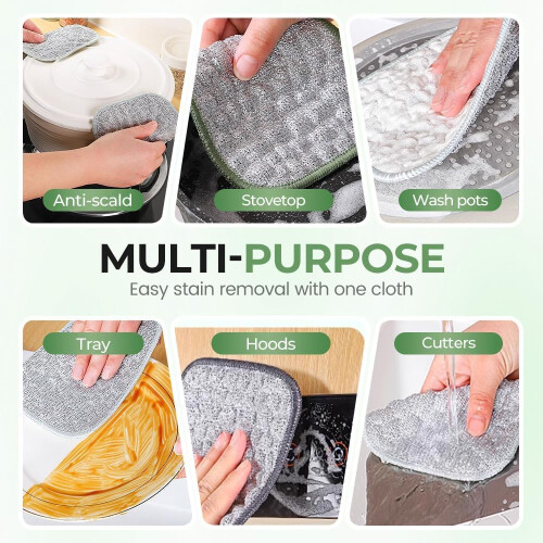 5 Panos de Arame Multiuso, Sem Riscos para Louça 1