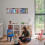 Panneau métal "je t'aime plus", déco café maison 4