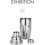 Set shaker mini cocktail, inox passoire alvéolée 4