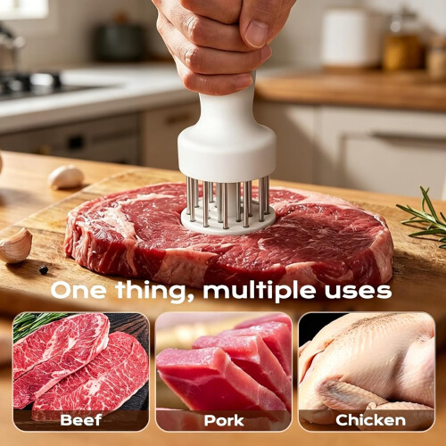 Attendrisseur viande 20 aiguilles, double face 1