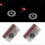 2x Car Door LED Logo Projector Light for Mercedes-Benz GLS/GLC/GLB/GLA/A/B/C/E-Class 1