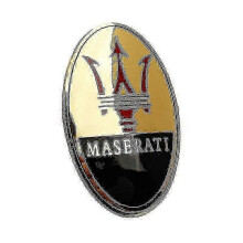 Suitable compatible Maserati Granturismo Ghibli Quattroporte Levante Gransport Granlusso Gt Gran Cabrio Coupe Car Front Badge Badge Dec