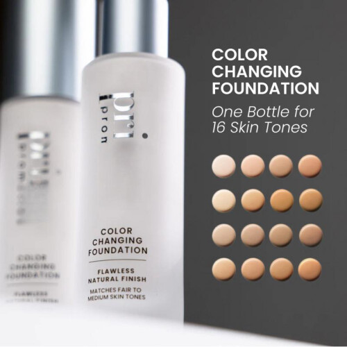 Pri Color Changing Foundation Coverage Breathable Long-Lasting Oil Control 30ml 2