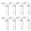 8 Pcs Light  Guard, Clear Light  Lock, Light  Cover Guard, Child Proof Light  Cover 1