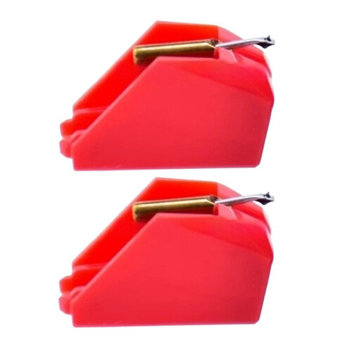 2PCS Replace Turntable Stylus for Technics P30 EPS30CS EPS24CS EPS25CS SLBD2 SLDD2 Phonograph Record Turntable Needle