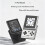 RG Rotate Handheld Game Console 3.5" IPS Rotating Screen Android Aluminum Alloy 2000 MAh Retro Games Player AI B 1