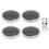Solar Rechargeable Floating Pool Lights(4 Pack), Pool Lights That Float with Remote Control, 7 Lighting, Timing Mode 1