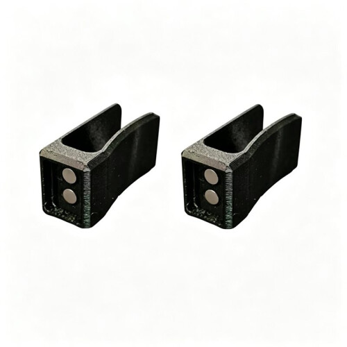 2PCS Microphone Transmitter Clip Magnetic Fixing Mount Cycling Audio Recording Essential for  MIC