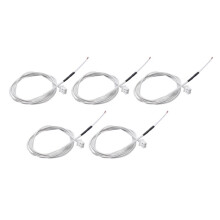 5 Stück 100 KΩ Widerstand NTC 3950 Thermistor-Thermosensoren Dupont/XH2.54 Anschluss mit 1 Meter Kabel 3D-Druckerteile