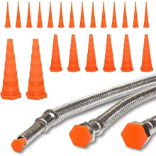 Hydraulische Pluggen, 22 Stuks Conische Rubberen Pluggen in 3 Maten, Pluggen voor Hydraulische Olieslangen en Leidingen, Lekbescherming