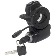 Ignition Key Lock & Thumb Throttle for G2 Master,Dual Drive Accelerator ,Electric Scooter Replacement Part