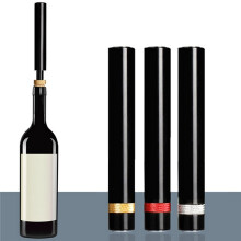 Portable Shape Wine Opener, Air Pressure Corkscrew with Wine Stopper Type Cork Ejector for Red White Wine Bottle