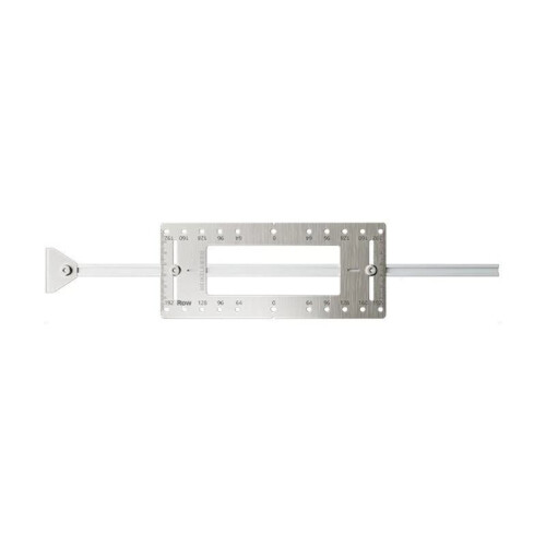 Guide de Perçage Réglable en Acier Inoxydable pour L'Installation de Poignées de Porte (Modèle Long)