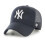 NY Yankees Branson Trucker Snapback Cap Navy White 1
