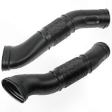 Air Intake Hose Set for W215 W220 S430 S55 CL500 2000-2006, Left & Right, Durable