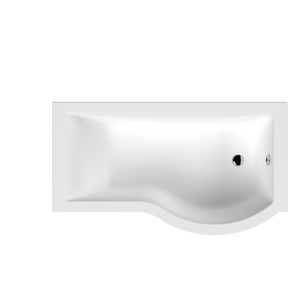 Balterley P Shaped Shower Bath Rh 1500X900x740x565