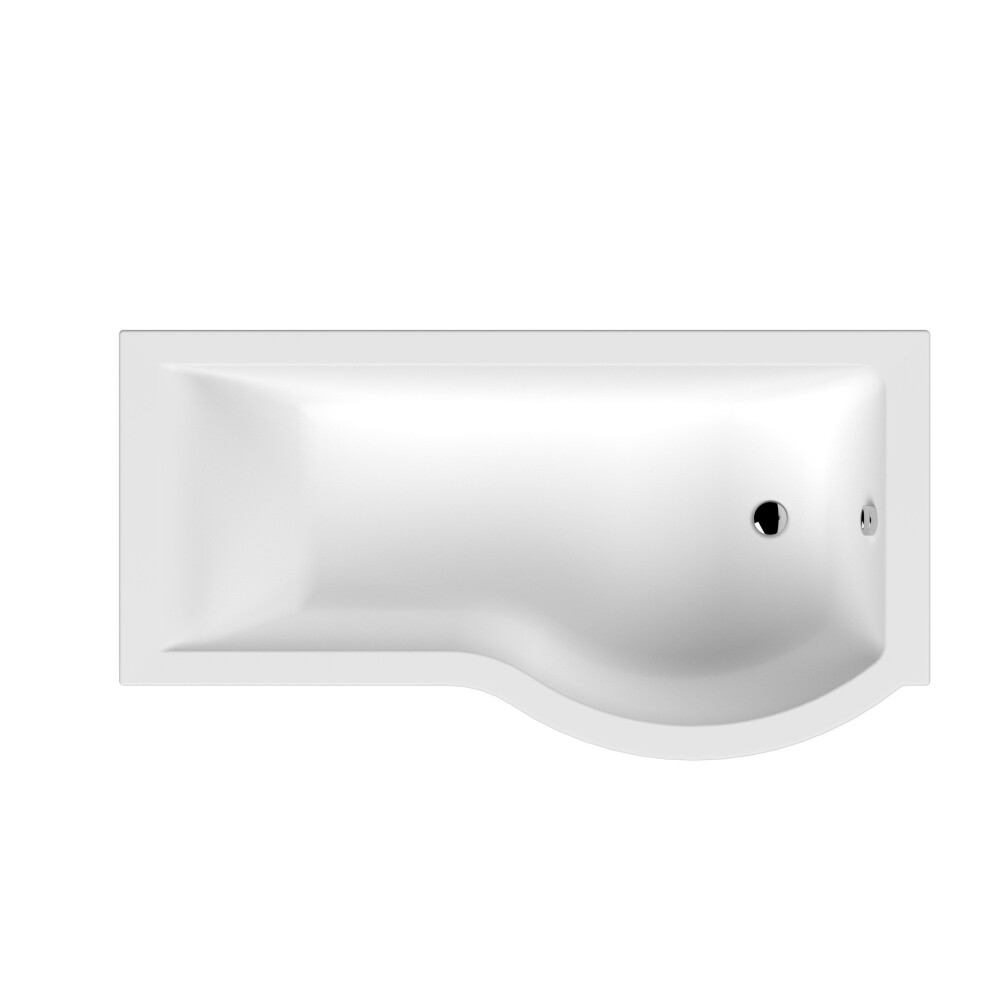 Balterley P Shaped Shower Bath Rh 1600X900x740x565