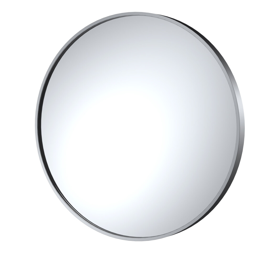 Balterley Round 800 X 800Mm Chrome Frame Recessed Mirror Light