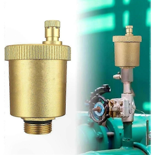 1 Inch Brass Automatic Bleed Valve for Heating Systems, Air Release & Compatibility
