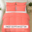 Single (220x260cm) Coral Egyptian Cotton Set 2