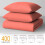 Single (220x260cm) Coral Egyptian Cotton Set 5