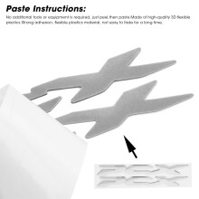 Set of 2 Motorcycle 3D Stickers Suit Honda PCX 150