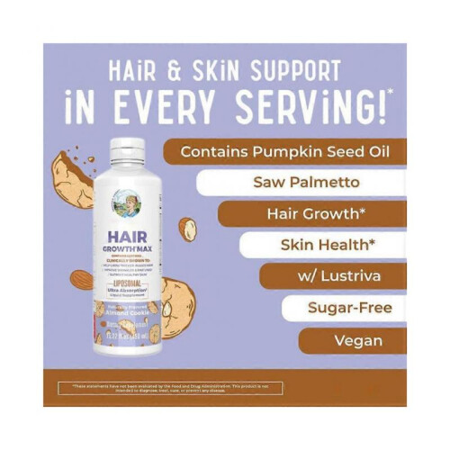 Mary Ruth's Liposomal Hair Growth Max with Lustriva 1
