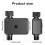 ZigBee Watering Valve Tuya Irrigation Timer Programmable Irrigation Timer Timed Sprinkler System for Garden A 10
