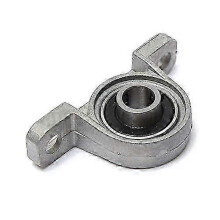 Set Of 4 Zinc Alloy Ball Bearing Blocks with Kp08 Auto Bore Flange (8Mm)