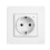 Tuya ZigBee  Socket EU Wall Embedded Outlet  Monitor Indicator App Remote Control for Alexa  Home White 1