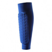 (M, Blue) Calf Sleeves for Skiing and Athletic Training Shin Guards