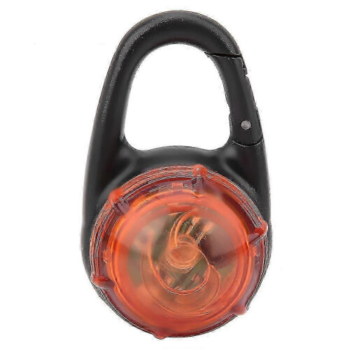 LED Dog Collar, Light-Up Night Safety Pendant, Orange 1