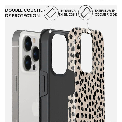 Case for iPhone 14 Pro Max MagSafe Tough Shockproof Model Almond Latte 2