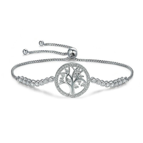 Tree Of Life Sterling Silver Bracelet 1