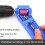 Portable Drill Bit Sharpener Comes with A Grinding Wheel for Quick and Easy Sharpening, Keeping Drill Bits 7
