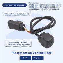 Car Rear View Camera Assy 95750-2B500 957502B501 for Santa Fe 2009-2012 BackUp Park Assist Camera 95750-2B502