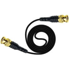P1062 Pure Copper BNC to BNC Test Lead Oscilloscope Wire Gold Plating BNC Connector 1M Cable 500V 5A