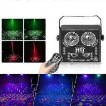 5-in-1 LED Effect Light Strobe Laser Water Streak Pattern Disco Light Lamp for Party Club Bar-EU