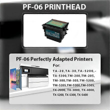 PF-06 Printer, Compatible for TA-20, TA-30, TA-5200, TA-5300, TM-5205, TM-5300, TM-5305, TX-2000, TX-3000 Printing Heads