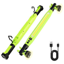 Wiederaufladbare LED-Arbeitsleuchte, 52 cm, Motorraumleuchte, Magnetische COB-Lampe, 360 Drehbarer Haken für Autoreparaturen und Camping