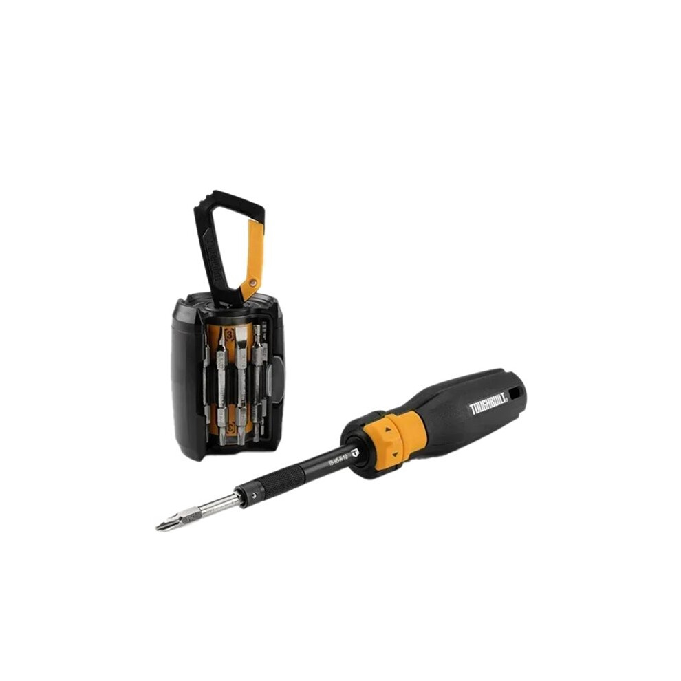 Toughbuilt 24-Bit Ratcheting Multi-Bit Screwdriver - Multifunctional Hand Tools 4713314074136