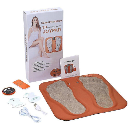EMS Foot Massager, Circulation Stimulator, Foot Massager with Remote Control and LCD Display