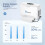 Portable Oxygen Concentrator 3L/min 33% 1.5kg 3
