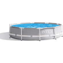 Intex 10Ft X 30In Prism Frame Pool Black 26700NP