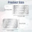 6PCS 2 Styles Stainless Steel Erasing Shields, Eraser Shield Eraser Template Drawing Template Shield Drafting Tools 7