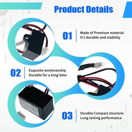 For  EVE  Robot Vacuum Ozone Generator Module 24V Deodorization Sterilizer Replacement Part 2