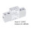 80A for  Semiconductor Solid State Relay 24VDC Input Output 42-480VAC Voltage SSR Relay Module & Board for  AC 1