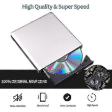 External Blu Ray Dvd Drive 3d, Usb 3.0 And Type-c Blu Ray Cd Dvd Reader Slim Optical Portable Blu-ra
